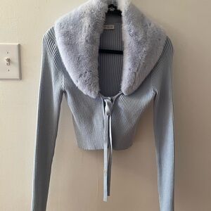 Zara tie front cardigan